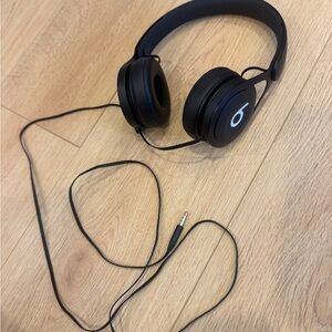 Black Wired Headphones